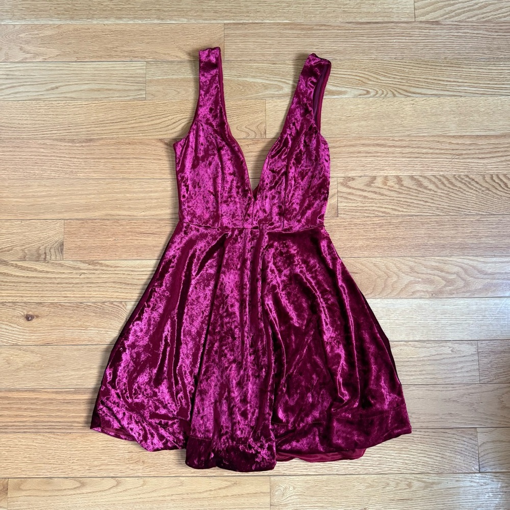 Lulu's Velvet Dress